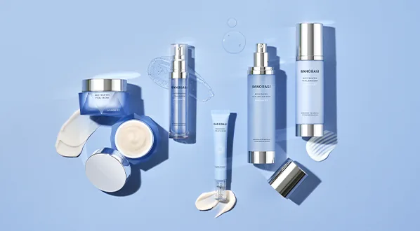 Banobagi home-care cosmetic range for continuing skin care after surgery